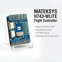 MATEKSYS H743-WLITE Flight Controller Dual Camera Switch 480MHz MCU 8A Vx BEC DPS310 Baro for RC FPV Fixed Wing Airplane