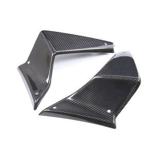 Accessoires en fibre de carbone modifiés pour <span class=keywords><strong>moto</strong></span> MT09SP 2021-2023, garde-boue avant et arrière, couvercle de guidon, couvercle de réservoir de carburant, déflecteur de vent - Product Image 3