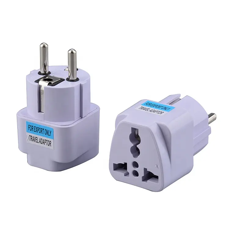 Cantell 250V ממיר שקע 10A האיחוד האירופי Plug נסיעות שקע אוניברסלי נסיעות בריטניה איחוד אירופי מתאם