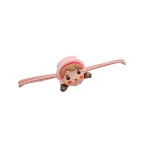 Coleteros de Muñeca de Dibujos Animados, Colores Surtidos, Bandas Elásticas de Resina Plástica para Uso Diario de Niños - Product Image 5