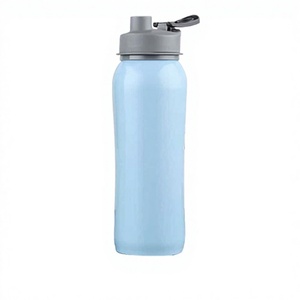 <b>Large</b> Capacity Stainless Steel Thermos <b>Cup</b> Outdoor Sports Water Bottle Leak-Proof Boiling Water Safe Lid Mountaineering Kettle - Product Image 3