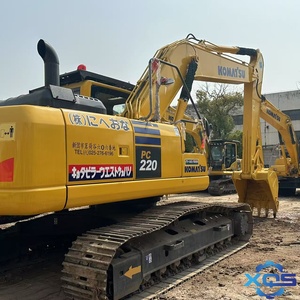 รถขุดตีนตะขาบ Komatsu PC220 มือสอง น้ำหนัก 22 ตัน รุ่นปี 2022 พร้อมเกียร์บ็อกซ์ PLC ปั๊มเกียร์ และชิ้นส่วนลูกปืน ขาย - Product Image 6