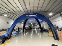 Tente gonflable pour événements sportifs et expositions, gazebo publicitaire extérieur, auvent étanche à l'air, résistant à l'eau et au vent, taille personnalisable