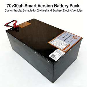 Baterai LiFePO4 72V 30Ah Terintegrasi BMS yang Dapat Disesuaikan, Aman untuk Kendaraan Listrik <span class=keywords><strong>2</strong></span>/<span class=keywords><strong>3</strong></span> Roda - Product Image 1