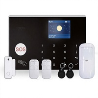 Kit de Sistema de Alarma Antirrobo Tuya APP, Sistema de Alarma para el Hogar con Cable e Inalámbrico WiFi GSM (2G/4G)
