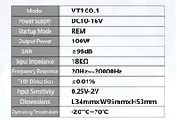 Amplificador de Audio para Auto de 4 Canales con Potencia de Salida de 2500w RMS, Amplificador de Audio para Auto de 1500w