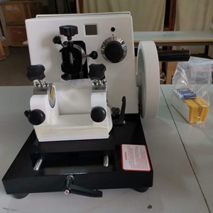 Microtome manuel rotatif en aluminium WEST TUNE KD-202A, machine de laboratoire semi-automatique OEM 500x450x400MM, garantie 1 an - Product Image 2