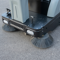 SHUOJIE SJ1450 1450mm largeur vide balayage électrique batterie puissance monter sur route balayeuse Machine