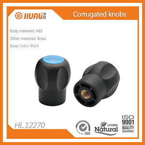 ידית כדורית מפלסטיק ABS עם חור מותאם אישית ואום - Product Image 1