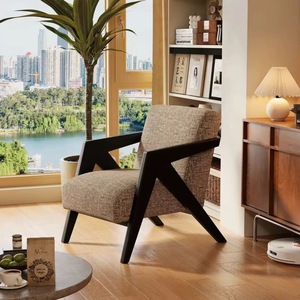 Richard legno massello divano sedia moderna stile <span class=keywords><strong>antico</strong></span> francese per la casa soggiorno balcone set ristorante per il tempo libero - Product Image 4