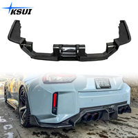 Diffuseur arrière en fibre de carbone style AD, lèvre de pare-chocs, kit carrosserie pour BMW G87 M2 2023+