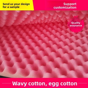 <span class=keywords><strong>Spugna</strong></span> Fonoassorbente in Schiuma Poliuretanica a Onde con Riempimento a Forma di Uovo di Gallina - Product Image 3
