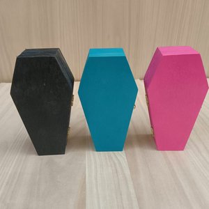 Wooden Pet Urn Coffin Shape Pine Material Desktop Storage <b>Box</b> For Pet <b>Memorials</b> Gothic Decorative <b>Box</b> - Product Image 3