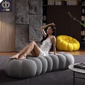 Sofa moderne salon meubles de luxe, sofa desain bobobois roches bulle roches, vila haut de gamme
