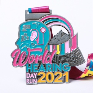 WEIJIE-medallas de Metal personalizadas para eventos deportivos, Trofeo - Product Image 4