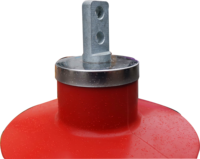 Parafoudre à oxyde de zinc 10 kV pour système d'alimentation haute tension, protection contre les surtensions extérieure pour transformateur de sous-station de distribution