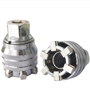 Clé à cliquet magnétique universelle réglable 3/8'' carrée 10-19mm en acier robuste multifonction pour réparation - Product Image 1