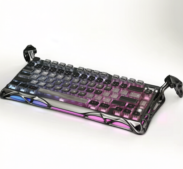 K1 Pro Wireless Three Mode Mechanical Gaming Keyboard 79 Keys RGB Backlit Linear Switches USB-C Plug and Play