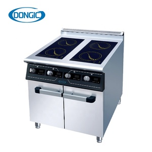 Serie 700 Infineon IGBT 2/4 Quemador Estufa de rango de inducción Sin costura Alta Resistente resistencia al desgaste Gabinete de base de panel de cerámica de vidrio - Product Image 3