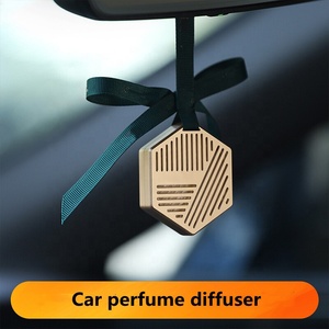 Aromatizante de Aire de Lujo para Autos, con Energía Solar, <span class=keywords><strong>Perfume</strong></span> Sólido Natural de Larga Duración, en Aleación de Aluminio, Aroma Naranja - Product Image 3