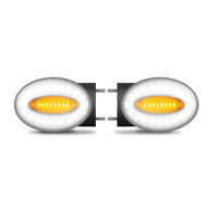 Feu avant combiné à LED ECE R10 pour tracteur avec clignotant ambre pour John Deere AL171053