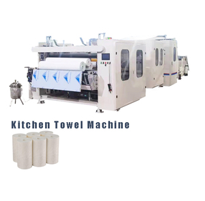 Giá tốt điều kiện mới Jumbo CuộN mô tua máy SLITTER Rewinder nhà vệ sinh cuộn giấy máy móc - Product Image 2