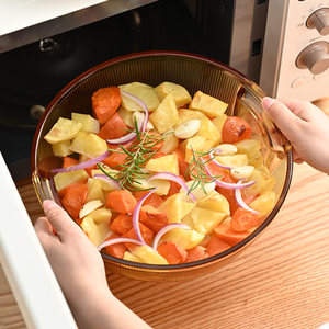 Ensemble d'ustensiles de cuisson en verre borosilicaté moderne le plus vendu plateau à pizza moule de cuisson durable et écologique plat parties à bas <span class=keywords><strong>prix</strong></span> - Product Image 3