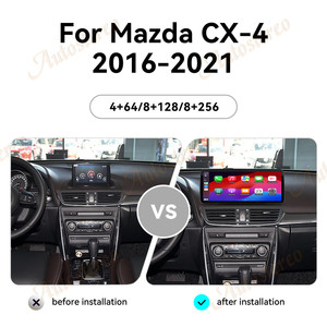Autos tereo Android 14 Autoradio für Mazda CX-4 2016-2021 CD-<span class=keywords><strong>Player</strong></span> DVD Stereo Carplay Navigation Head Unit Tape Recorder - Product Image 2
