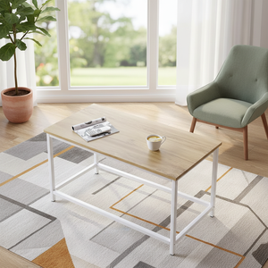 Tavolino moderno piccolo quadrato <span class=keywords><strong>in</strong></span> <span class=keywords><strong>legno</strong></span> con semplice Design aperto moderno - Product Image 1
