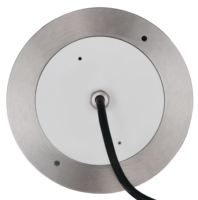 Lampe de piscine LED ultra-mince en acier inoxydable 316, 10W, 12V, étanche IP68, remplie de résine, changeant de couleur RGB, lampe sous-marine pour piscine