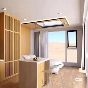 Espace mobile personnalisable de conteneur de cabine d'Apple portatif pour l'usage d'hôtel de maison de centre commercial d'immeuble de bureaux fait de panneau sandwich - Product Image 5