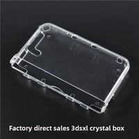 Étui de protection en cristal PC pour 3DS XL & LL fabriqué par le fabricant avec boîte colorée