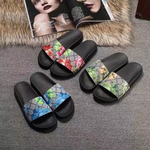 Luxury Flats Sandals Casual Shoes Rubber Canvas <strong>Open</strong> <strong>Toe</strong> Women's Slide Designer <strong>Slippers</strong> for Women Summer Chunky Beach <strong>Slipper</strong> - Product Image 6