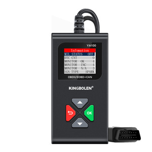 Herramienta de Diagnóstico para Autos KINGBOLEN YA100 OBD2 con Pantalla LCD, Lector de Códigos de Error DTC Universal, 1 Año de Garantía, USB - Product Image 1