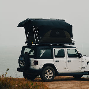 Tente de toit rigide Wild Land Pathfinder II 2021 à prix avantageux, pour 1 à 2 personnes, <span class=keywords><strong>camping</strong></span>, tente de toit de voiture automatique - Product Image 4