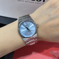 Reloj de Pulsera de Lujo para Hombre, de Acero Inoxidable, Marca prx Tissotion, Ultrafino, Luminoso, de Cuarzo, para Hombre, OEM