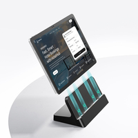 Tablette NFC frontale certifiée GMS de 11 pouces avec station de charge pour menu de restaurant et SoftPos, paiement sans contact