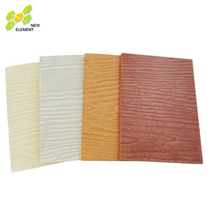 Papan tembok kayu tahan air, papan serat semen bahan dinding eksterior tahan api - Product Image 3