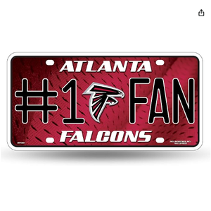 Placa de Matrícula Personalizada de Alta Calidad de los Washington Commanders, Equipo de Fútbol Americano Número 32, 6 x 12 Pulgadas, Placa de Coche Unisex de Fútbol Americano - Product Image 3