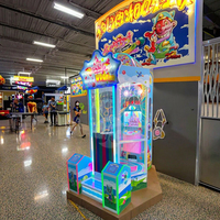 Münzbetriebener Ballwurf-Arcade-Automat aus Edelstahl für Jahrmarktspiele und Indoor-Kinderunterhaltung