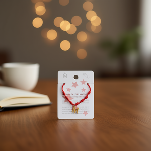 Pulsera de Moda con Letra M, Acero Inoxidable, Patrón de Siete Nudos y Estrella, Joyería Unisex para Regalo - Product Image 2