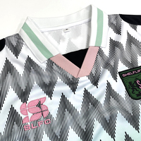Hochwertige Bedruckte Polyester/Baumwolle Trikots Fußball Maßgeschneiderte Mesh-Fan-Trikots Trendige Unisex Fußballtrikots Digital Bedruckt Individuell