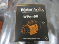 WATERPRO 220V 0.5HP Mini pompe à eau de surface domestique Pompe périphérique électrique à faible bruit