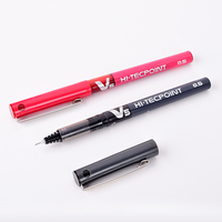 Marqueur professionnel à tête unique pour maquillage permanent sans danger pour la peau stylo non toxique rouge noir pour sourcils en plastique