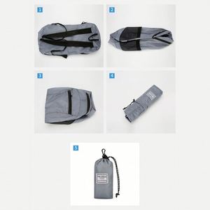 Sac à dos de randonnée pliable et portable pour le plein air, résistant à l'eau, avec logo personnalisé, vente en gros - Product Image 2