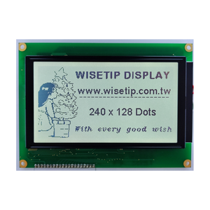 Solución de pantalla de módulo Lcd gráfico Vg240X128A comercial hecho en Taiwán Wisetip - Product Image 1