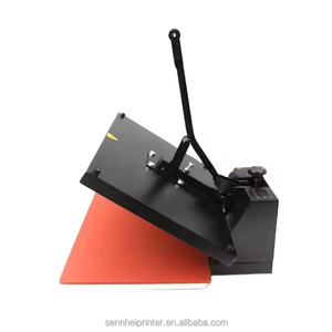 Pressa a Caldo Manuale 38x38cm con Tavolo Singolo per Trasferimento di Motivi su Tessuti con Stampante DTF e Inchiostro CMYK - Product Image 3