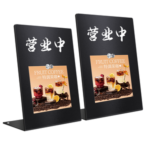 Mini <span class=keywords><strong>tableau</strong></span> noir de bureau avec support, grande surface magnétique en métal et chevalet pour messages et notes - Product Image 2