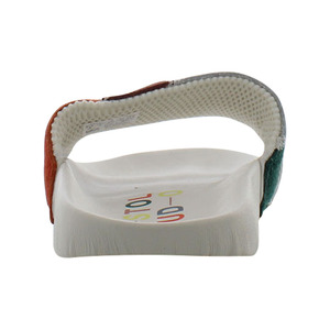 รองเท้าแตะ Adidas Adilette Bristol สำหรับผู้ชายสีแดง/ขาว | 100% ของแท้ - Product Image 4
