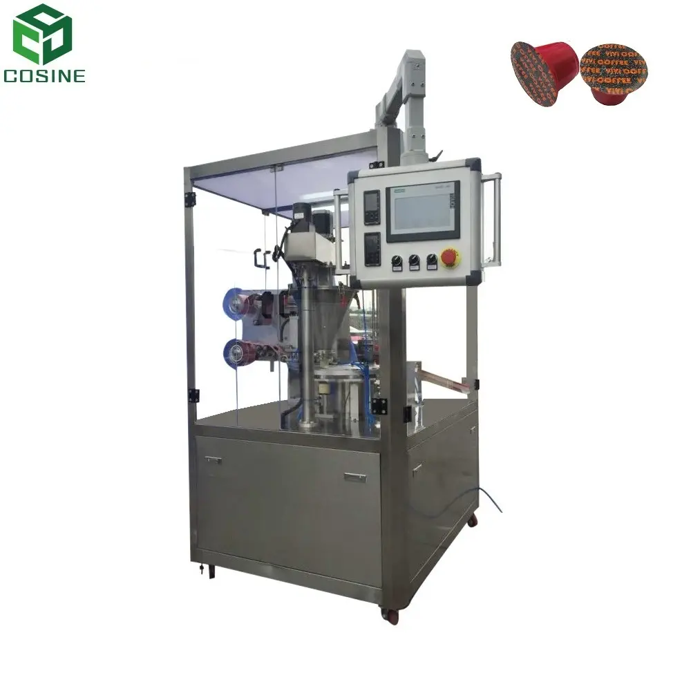 small coffee capsules powder making powder compressing machine